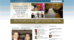 Desktop Screenshot of eternallifeministries23.adventistchurchconnect.org