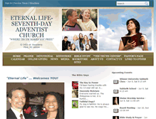 Tablet Screenshot of eternallifeministries23.adventistchurchconnect.org