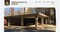 Desktop Screenshot of annapolis22.adventistchurchconnect.org