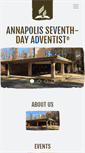 Mobile Screenshot of annapolis22.adventistchurchconnect.org
