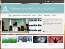 Tablet Screenshot of pittsboro22.adventistchurchconnect.org