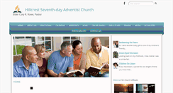 Desktop Screenshot of hillcrestavenue22.adventistchurchconnect.org