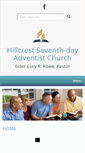 Mobile Screenshot of hillcrestavenue22.adventistchurchconnect.org