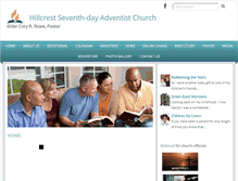 Tablet Screenshot of hillcrestavenue22.adventistchurchconnect.org