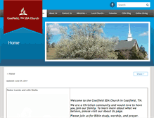 Tablet Screenshot of coalfield22.adventistchurchconnect.org