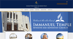 Desktop Screenshot of oaklandimmanueltemple22.adventistchurchconnect.org