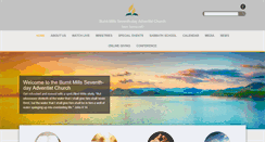 Desktop Screenshot of burntmills22.adventistchurchconnect.org