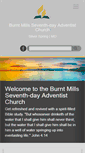 Mobile Screenshot of burntmills22.adventistchurchconnect.org