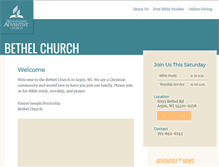 Tablet Screenshot of bethel36.adventistchurchconnect.org