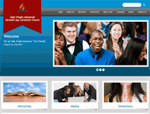 Tablet Screenshot of dalewrightmemorial22.adventistchurchconnect.org