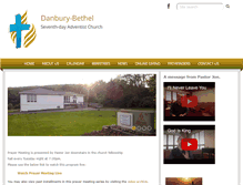 Tablet Screenshot of danburybethel22.adventistchurchconnect.org