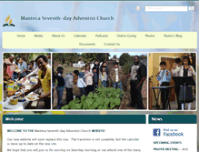 Tablet Screenshot of manteca22.adventistchurchconnect.org