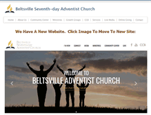 Tablet Screenshot of beltsville22.adventistchurchconnect.org