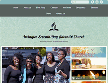 Tablet Screenshot of irvington22.adventistchurchconnect.org