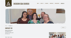 Desktop Screenshot of dickson22.adventistchurchconnect.org