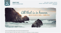 Desktop Screenshot of grantspass22.adventistchurchconnect.org