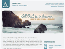 Tablet Screenshot of grantspass22.adventistchurchconnect.org