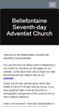 Mobile Screenshot of bellefontaine22.adventistchurchconnect.org