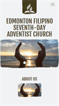 Mobile Screenshot of edmontonfilipino22.adventistchurchconnect.org