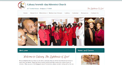 Desktop Screenshot of calvary22.adventistchurchconnect.org