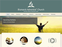 Tablet Screenshot of bismarckadventist22.adventistchurchconnect.org