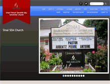 Tablet Screenshot of frenchmtsinai22.adventistchurchconnect.org