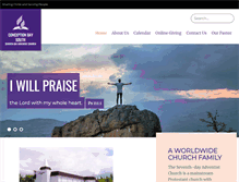 Tablet Screenshot of conceptionbaysouth22.adventistchurchconnect.org