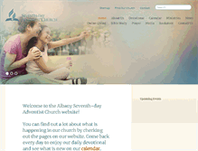 Tablet Screenshot of albany22.adventistchurchconnect.org