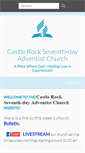 Mobile Screenshot of castlerock22.adventistchurchconnect.org