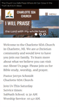 Mobile Screenshot of charlotte22.adventistchurchconnect.org