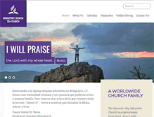 Tablet Screenshot of bridgeportspanish22.adventistchurchconnect.org