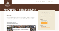 Desktop Screenshot of apocalipsis14hispanic22.adventistchurchconnect.org