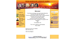Desktop Screenshot of boone22.adventistchurchconnect.org