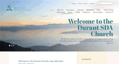 Desktop Screenshot of durant22.adventistchurchconnect.org