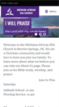 Mobile Screenshot of michianaafrican22.adventistchurchconnect.org