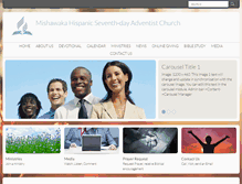 Tablet Screenshot of mishawakahispanic22.adventistchurchconnect.org