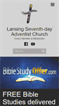 Mobile Screenshot of lansing22.adventistchurchconnect.org
