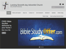 Tablet Screenshot of lansing22.adventistchurchconnect.org