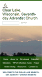 Mobile Screenshot of clearlake22.adventistchurchconnect.org