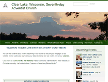 Tablet Screenshot of clearlake22.adventistchurchconnect.org