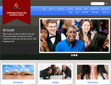 Tablet Screenshot of lethbridge22.adventistchurchconnect.org