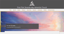 Desktop Screenshot of firstflint22.adventistchurchconnect.org