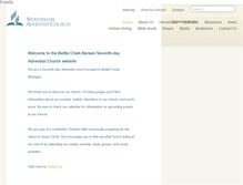 Tablet Screenshot of berean27.adventistchurchconnect.org