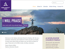 Tablet Screenshot of madras22.adventistchurchconnect.org
