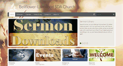 Desktop Screenshot of bellflowerlakewood22.adventistchurchconnect.org
