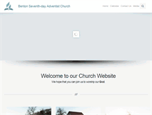 Tablet Screenshot of benton22.adventistchurchconnect.org