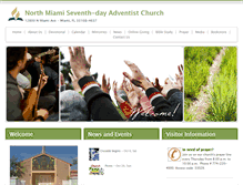 Tablet Screenshot of northmiami22.adventistchurchconnect.org