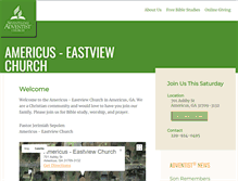 Tablet Screenshot of americuseastview22.adventistchurchconnect.org