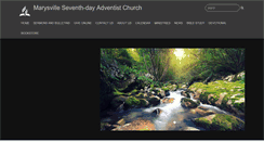 Desktop Screenshot of marysville23.adventistchurchconnect.org