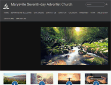 Tablet Screenshot of marysville23.adventistchurchconnect.org